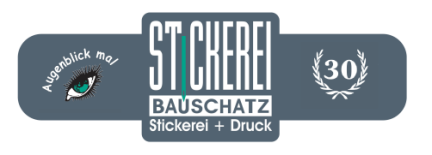 Logo Stickerei Bauschatz Ravensburg